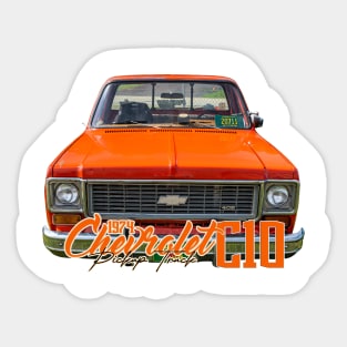 1974 Chevrolet C10 Pickup Truck Sticker